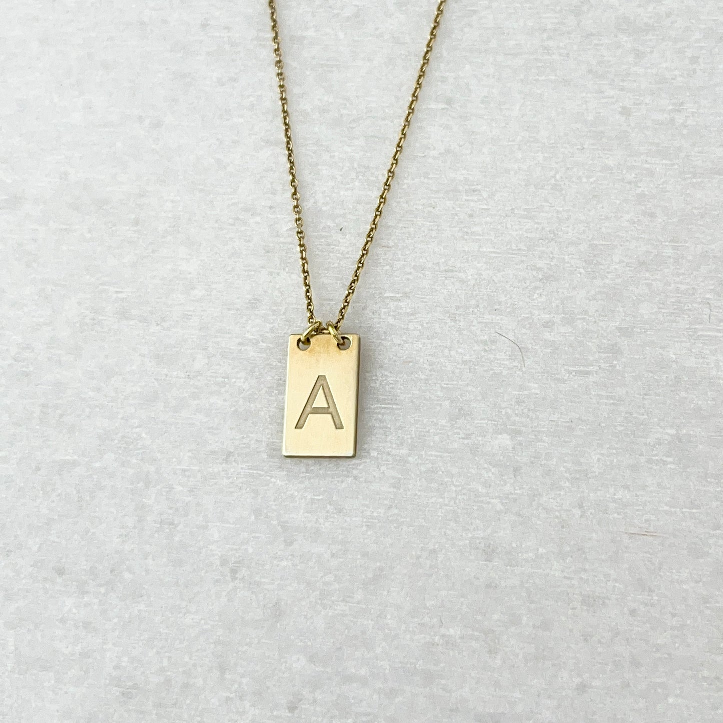 Tiny Tag Necklace