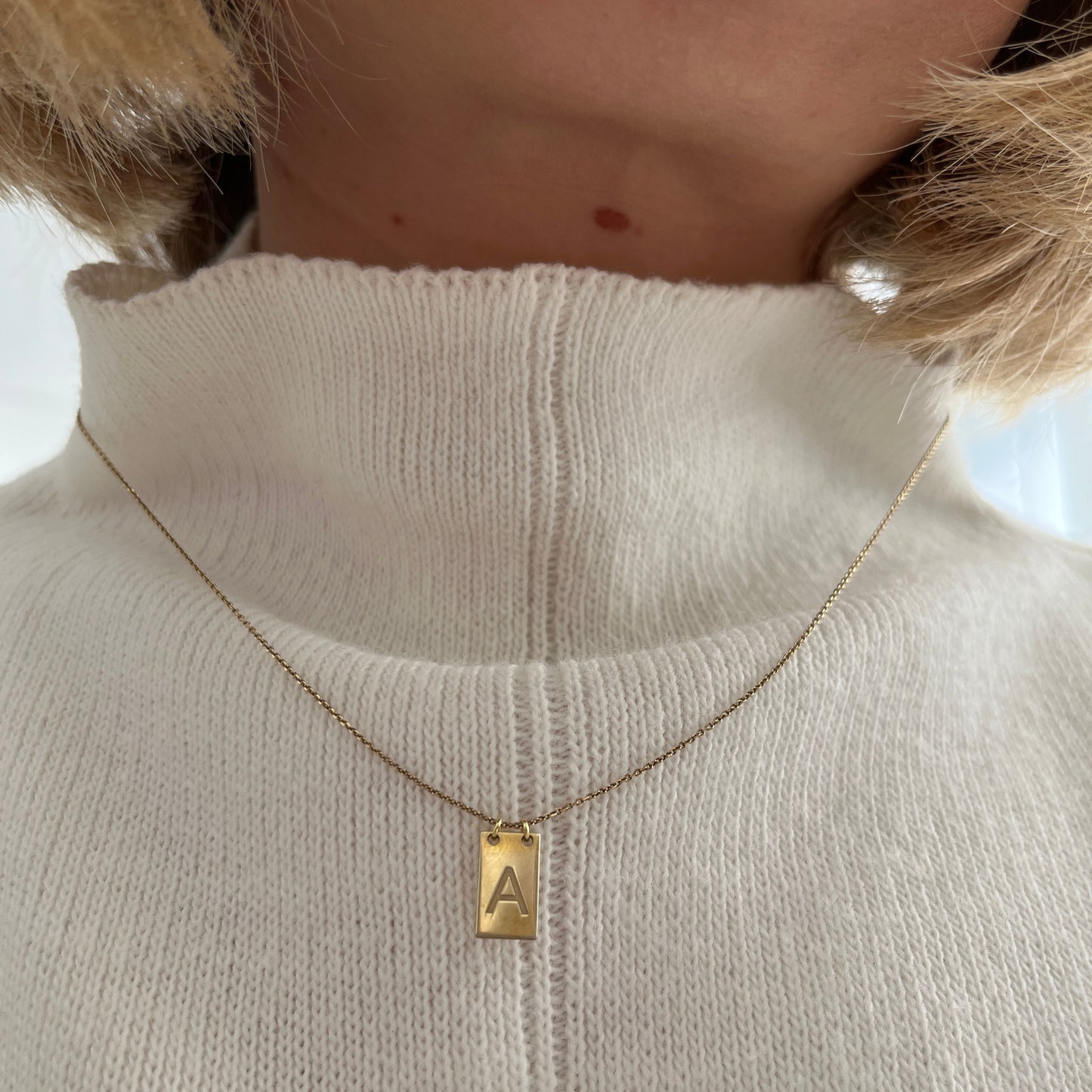 Tiny Tag Necklace