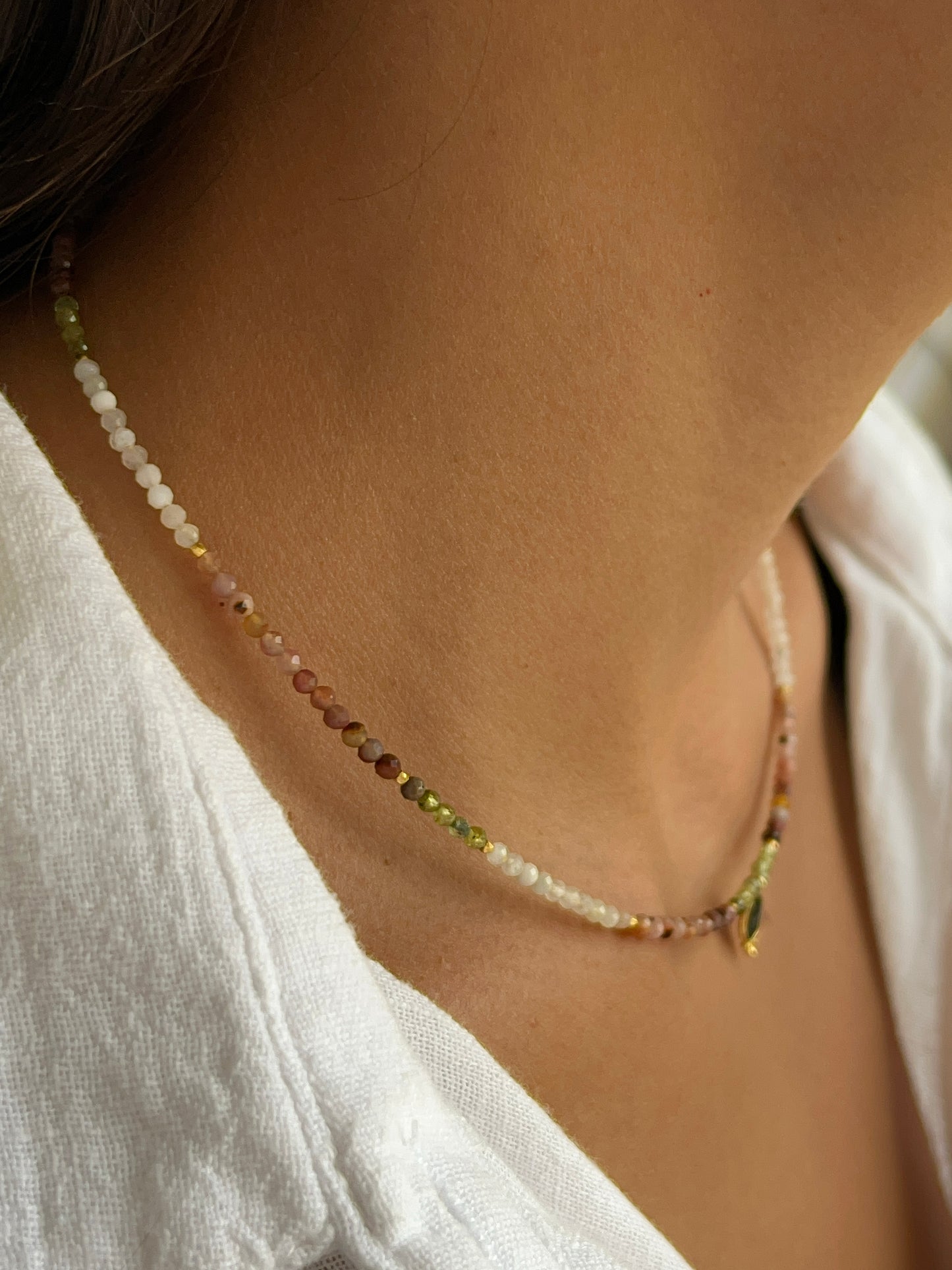 Mix Stones Necklace