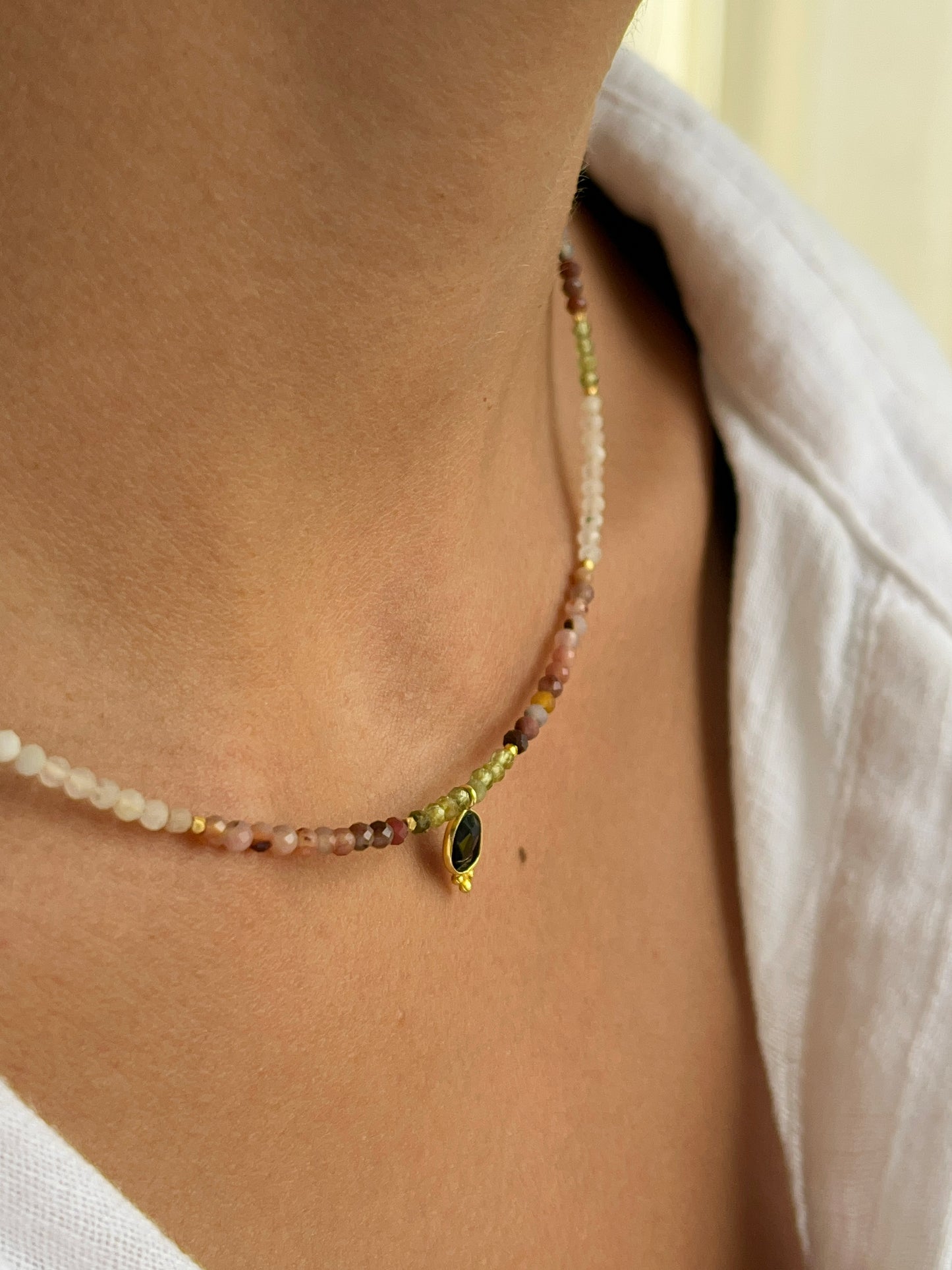 Mix Stones Necklace