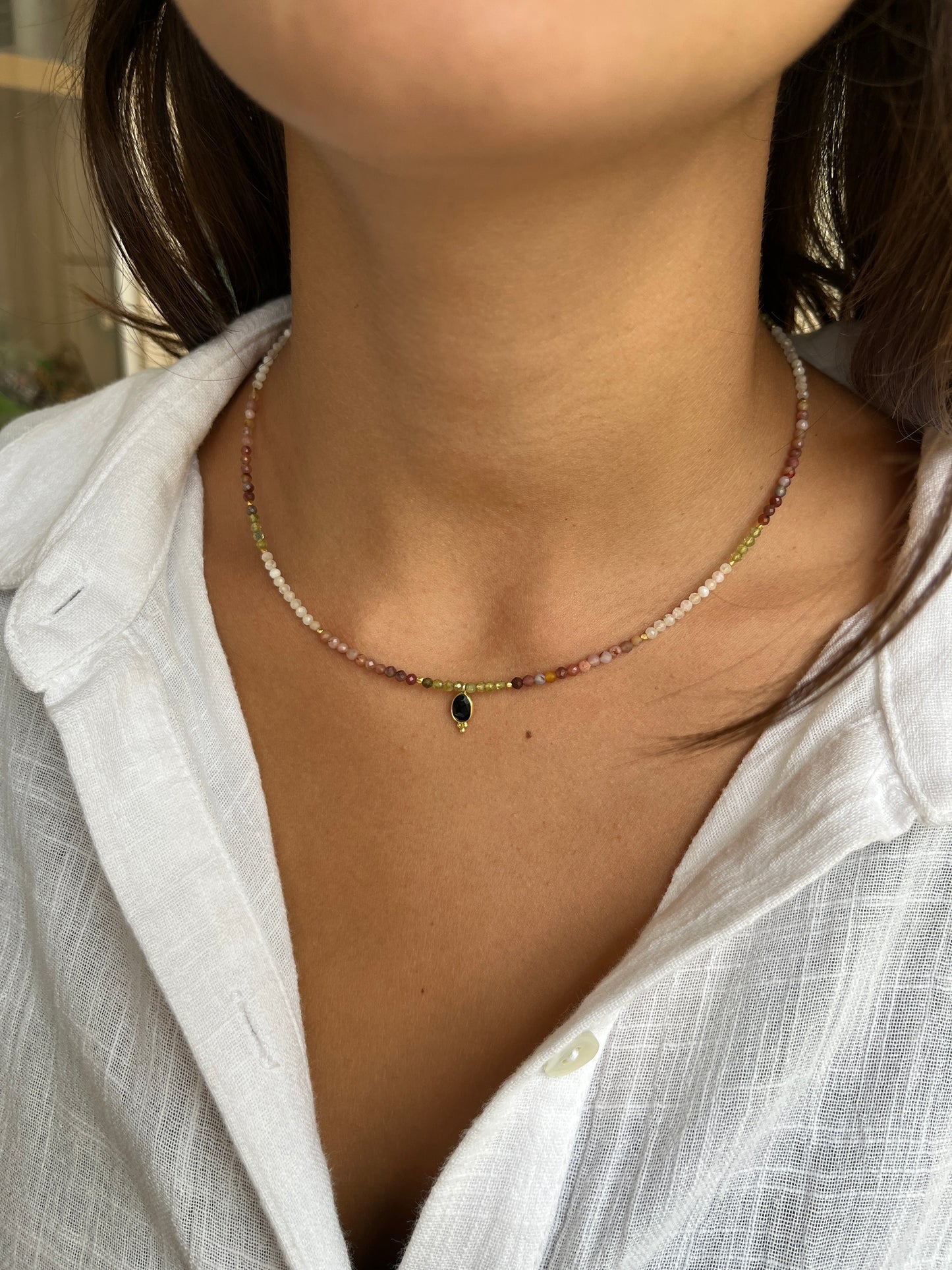 Mix Stones Necklace