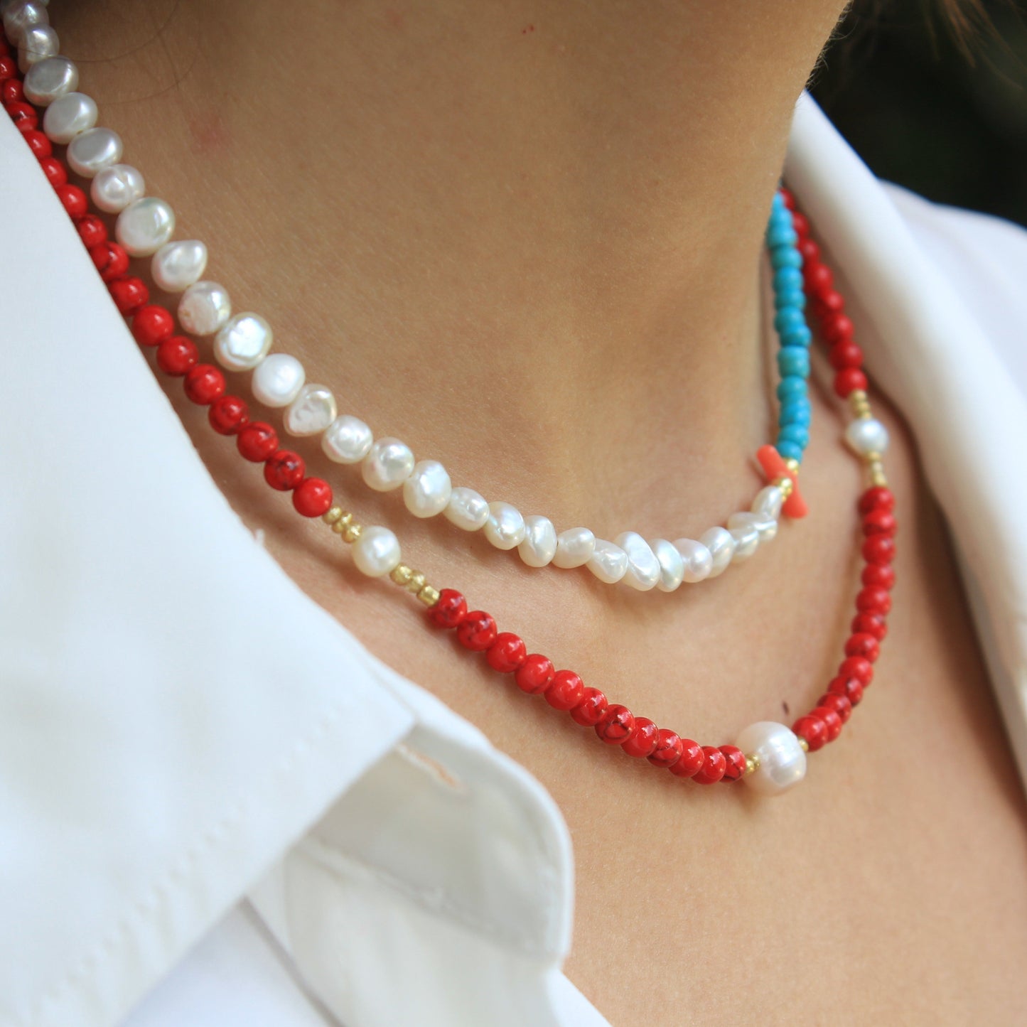 Coralia Necklace
