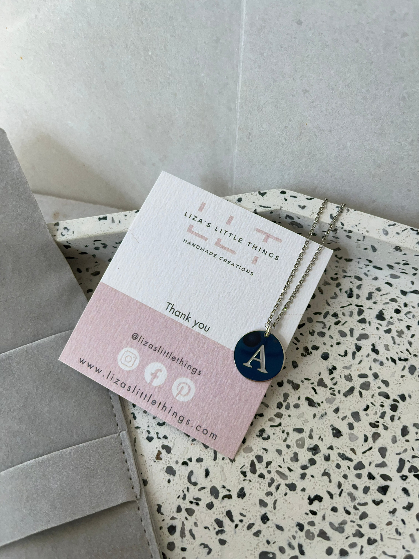 Circle Tag Necklace