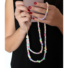 Load image into Gallery viewer, Pastel Beads Mobile Necklace
