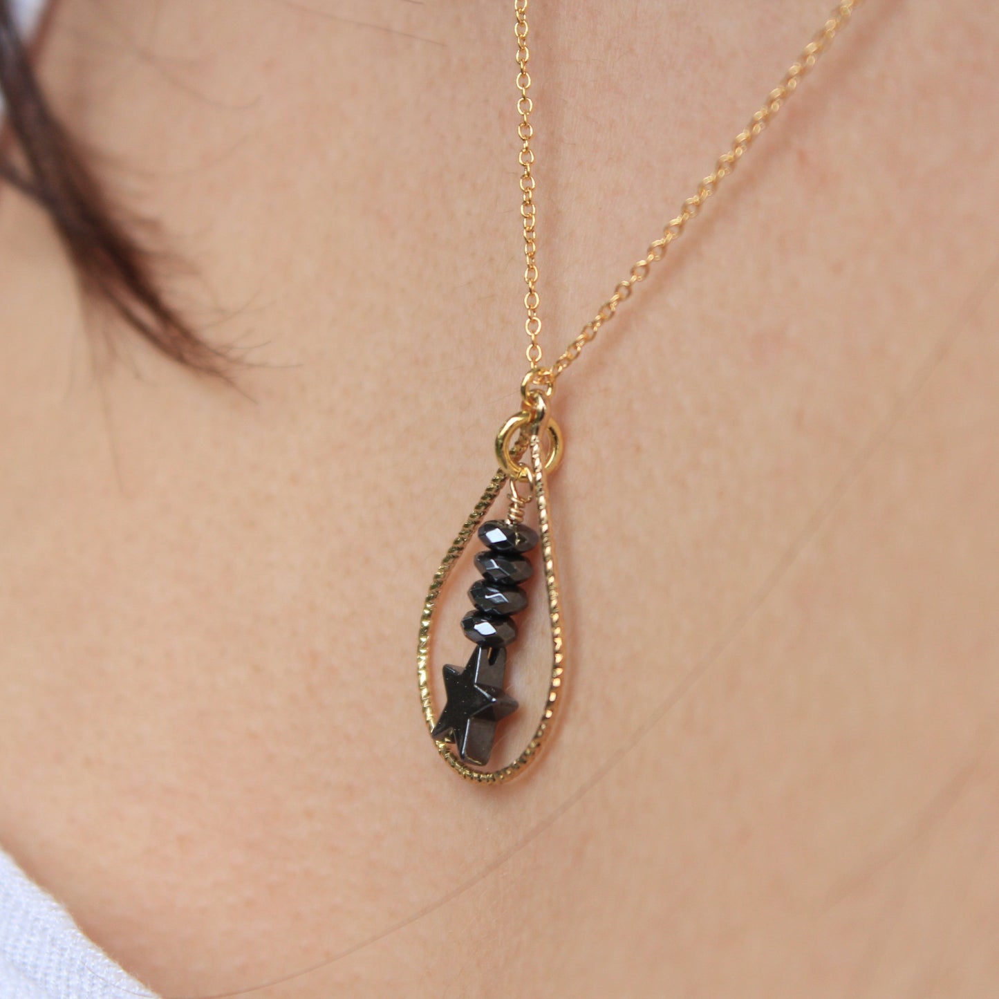 Star Drop Necklace