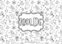 Load image into Gallery viewer, Printable Christmas Coloring Page
