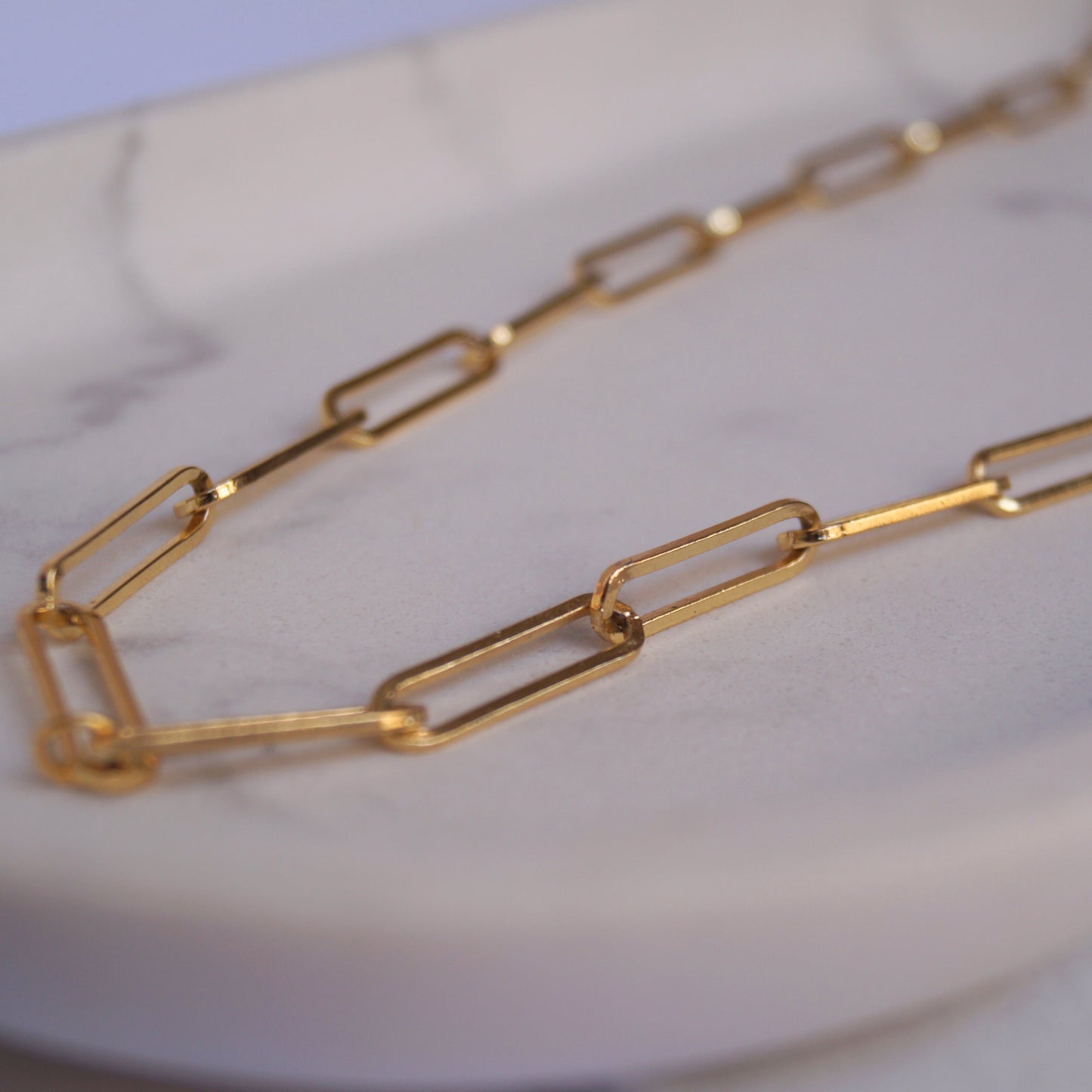 Paperclip Chain Necklace