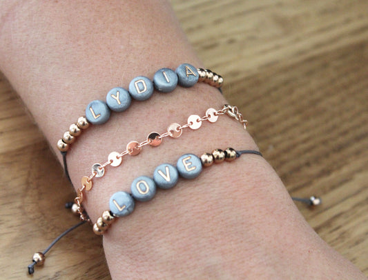 Beaded Name Bracelet