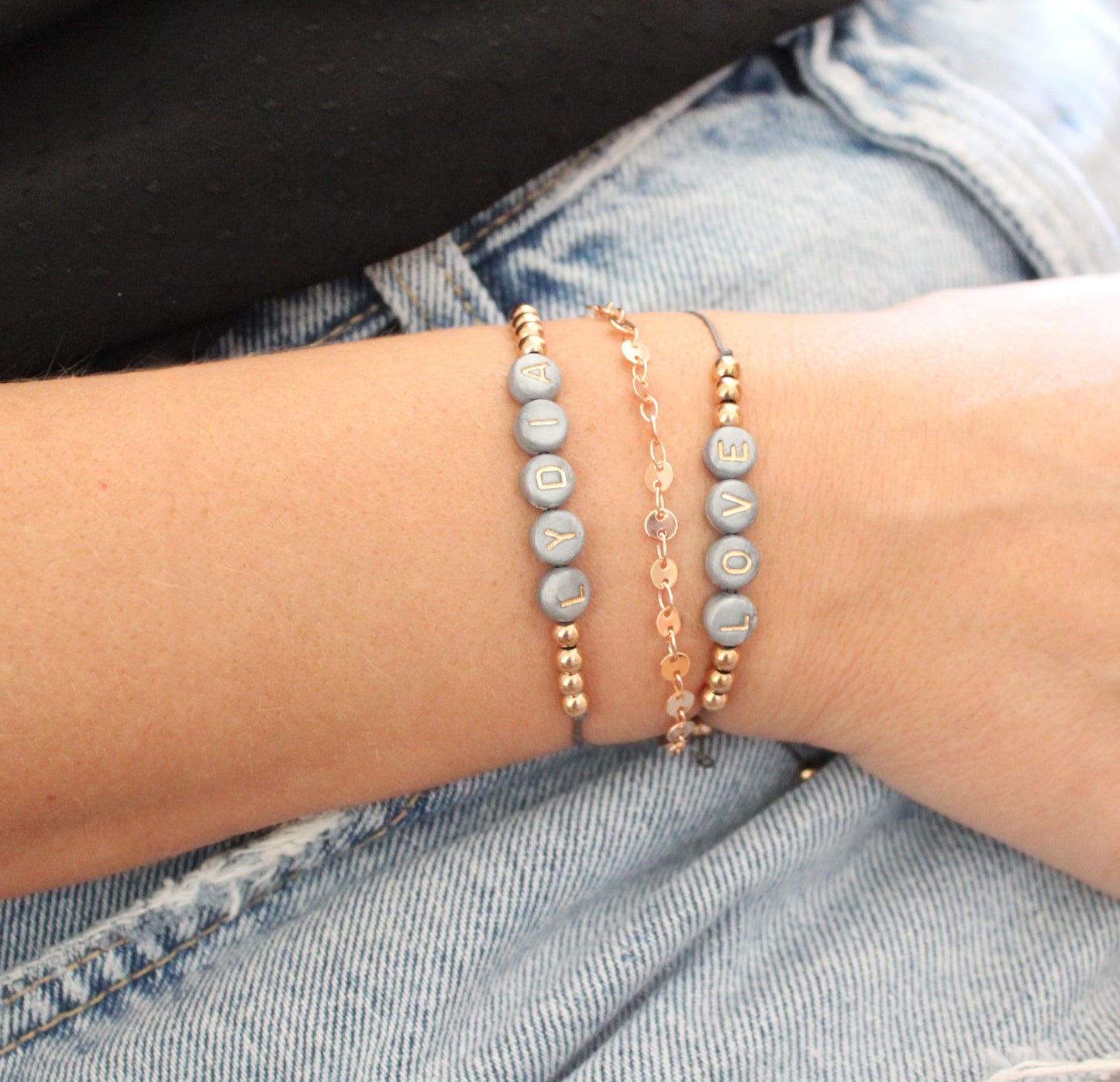 Beaded Name Bracelet