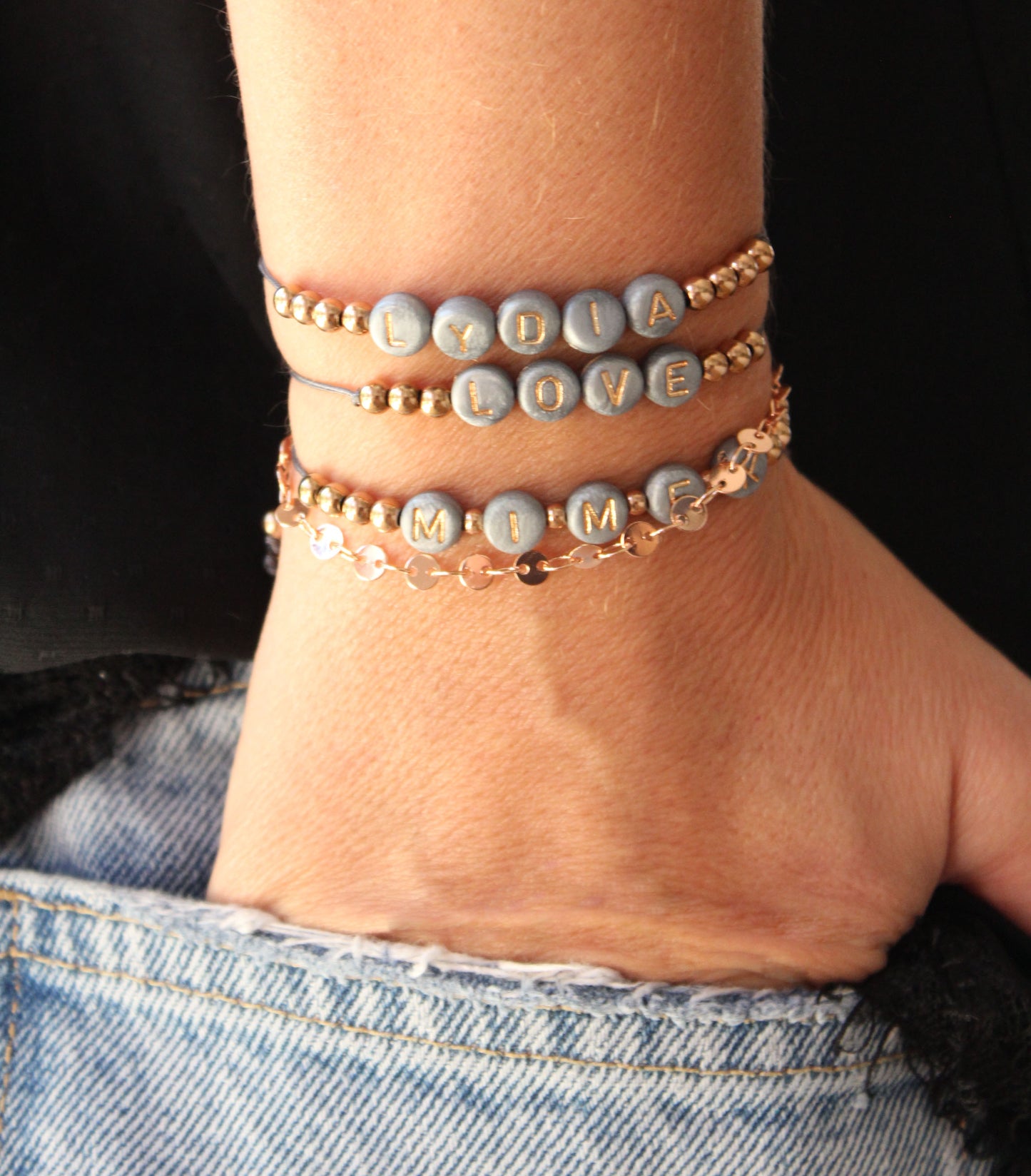Beaded Name Bracelet