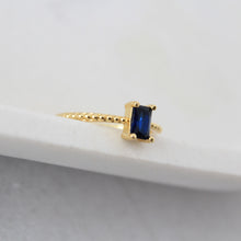 Load image into Gallery viewer, Cobalt Blue Stone Ring
