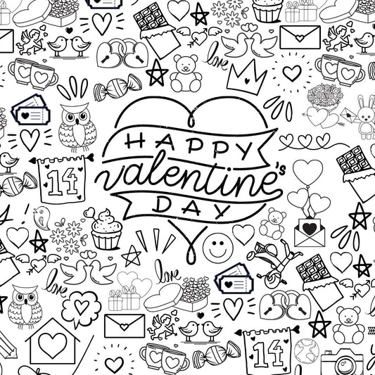 Love Coloring Page
