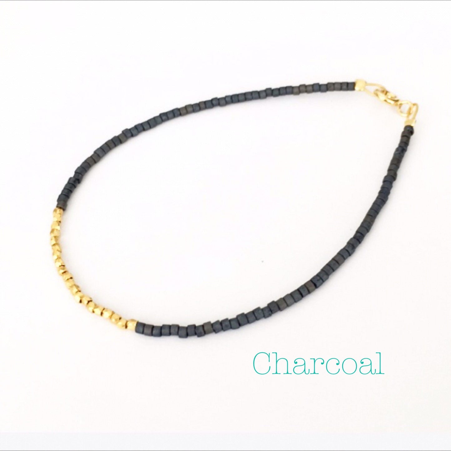 Gold Beaded Bracelet