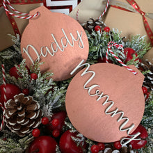 Load image into Gallery viewer, Personalised Christmas Ornament

