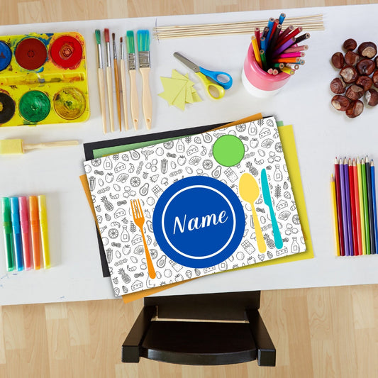 Montessori Blue Placemat