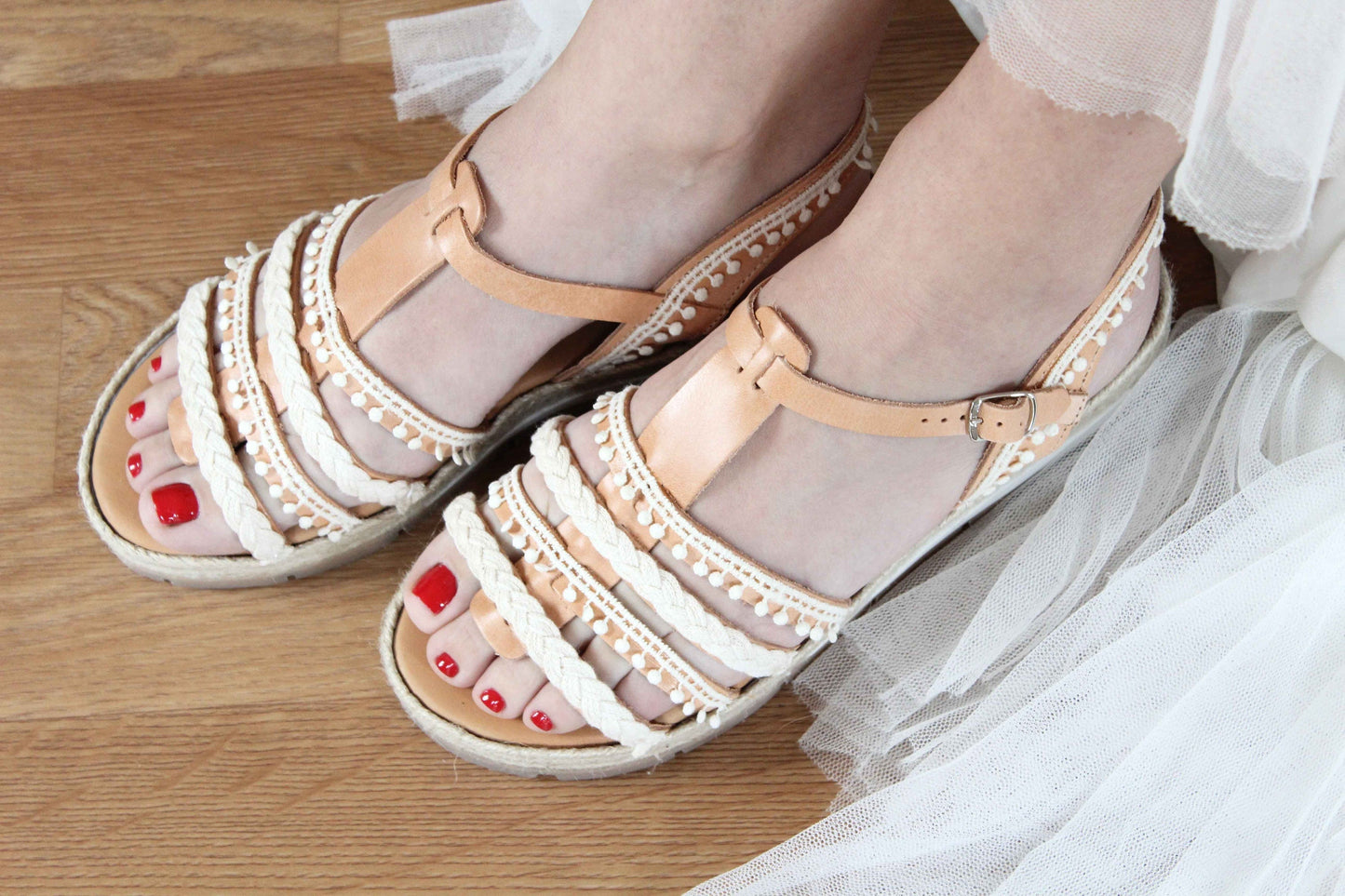 Boho Gladiator Sandals