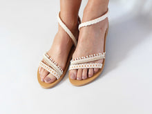 Load image into Gallery viewer, Boho Wedding Sandals
