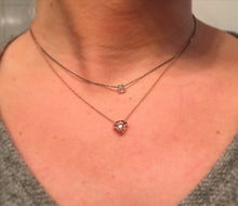Load image into Gallery viewer, Diamond Outline Necklace
