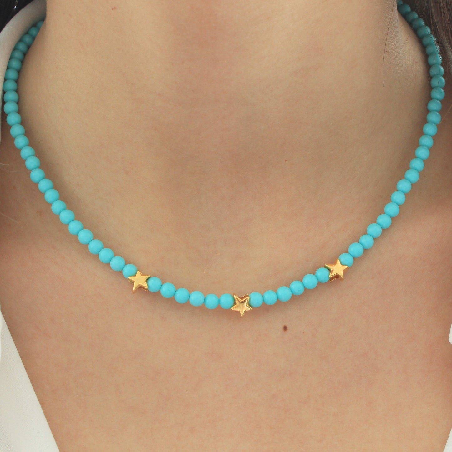 Turquoise Stone Necklace
