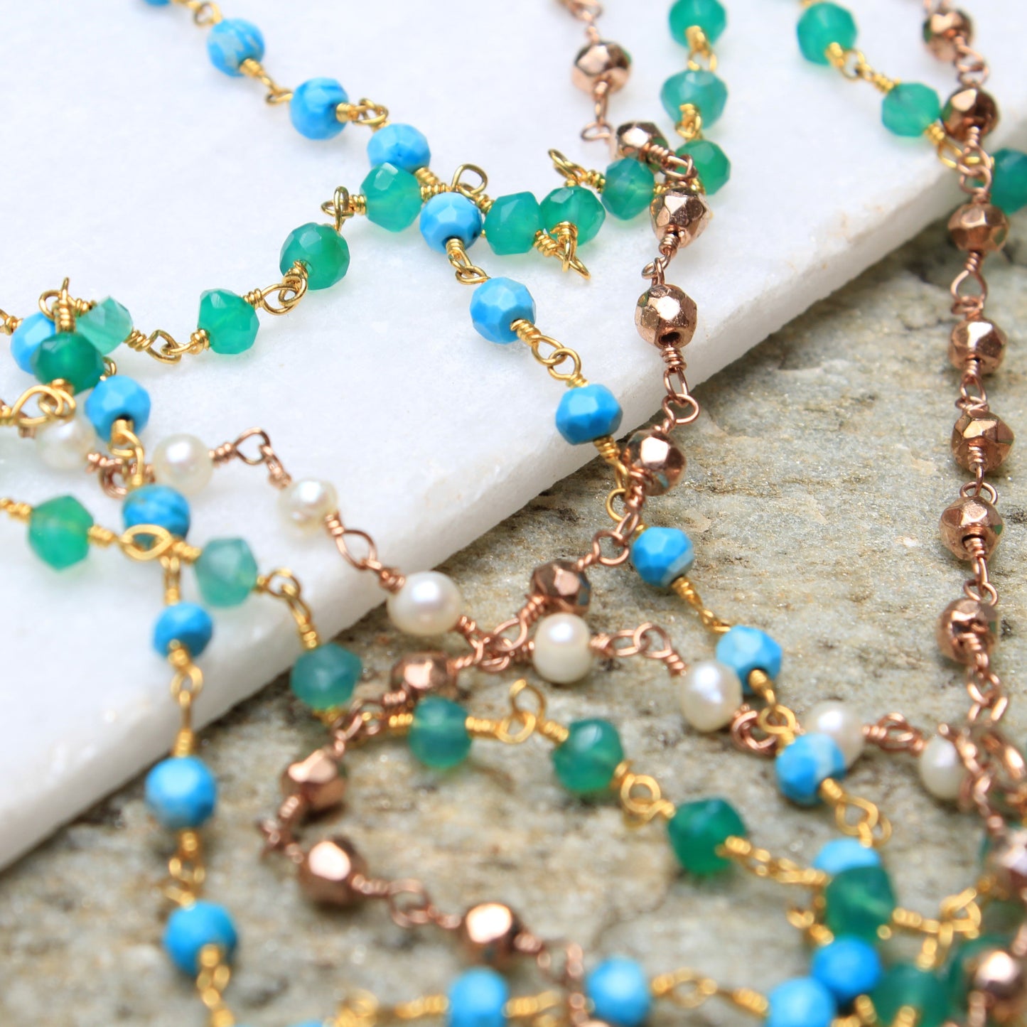 Short Rosary Necklace