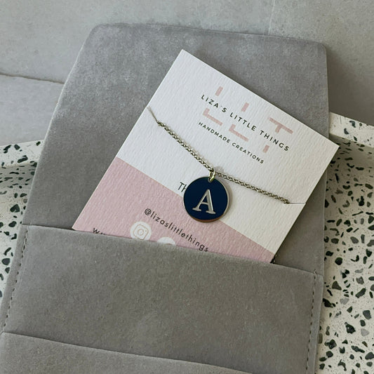 Circle Tag Necklace