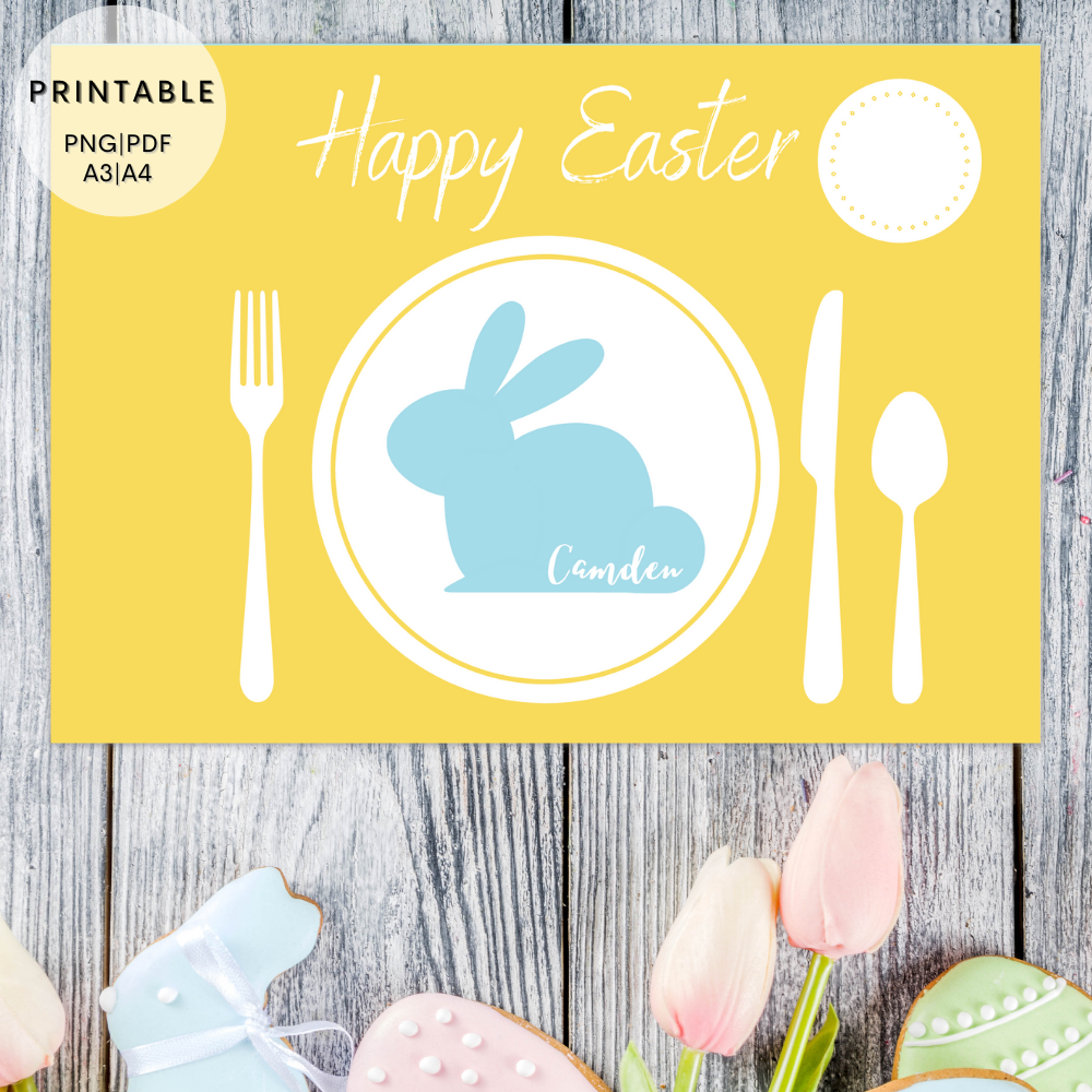Printable Easter Placemat