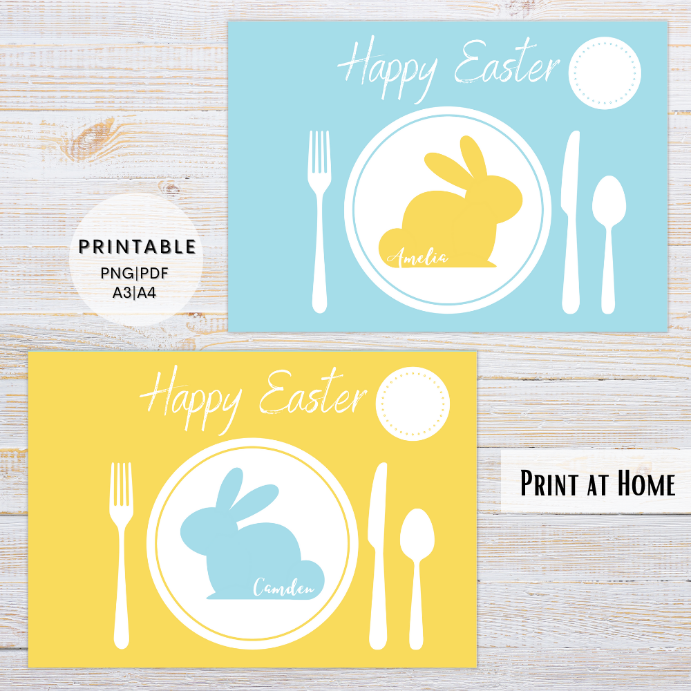 Printable Easter Placemat