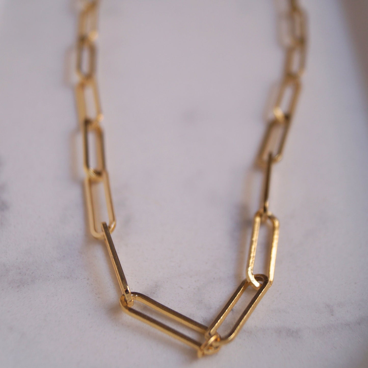 Paperclip Chain Necklace
