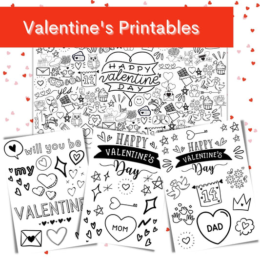 Love Coloring Page