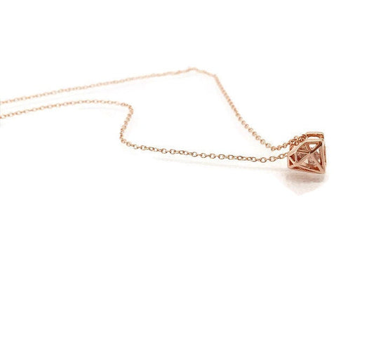 Diamond Outline Necklace
