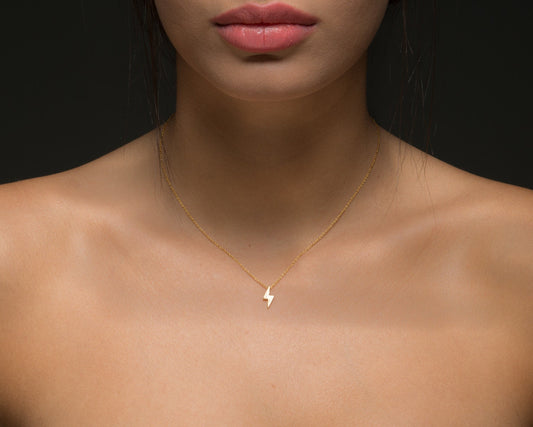Lightning bolt necklace