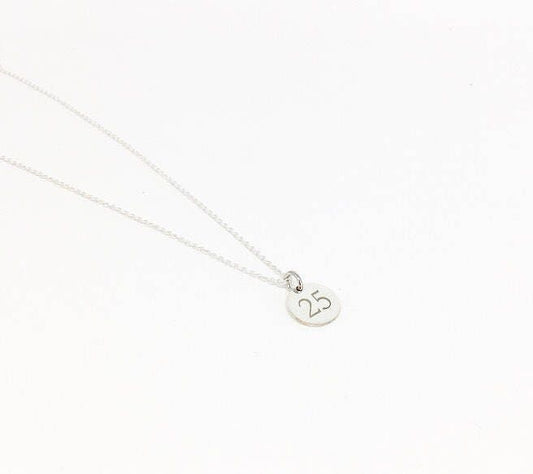Personalised tag charm .NO CHAIN. Sterling Silver initial Round Tag. Little tag laser engraved initial. Personalized necklace