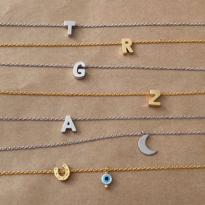 Initial necklace