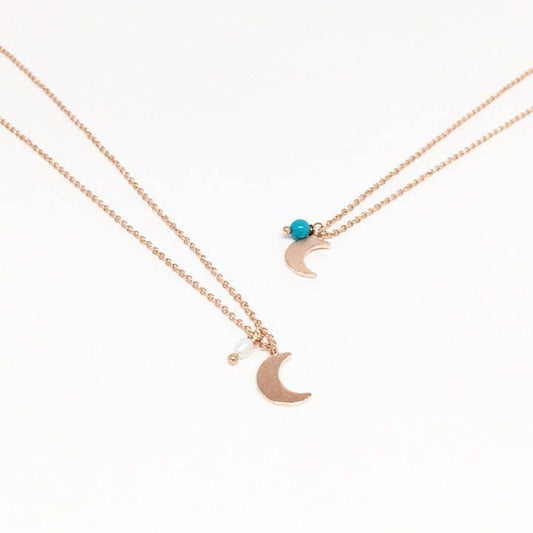 Tiny Moon necklace