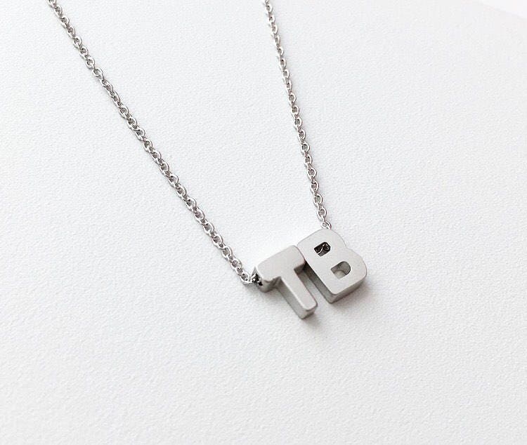 Initial necklace