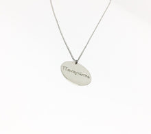 Load image into Gallery viewer, Engraved Letter Necklace
