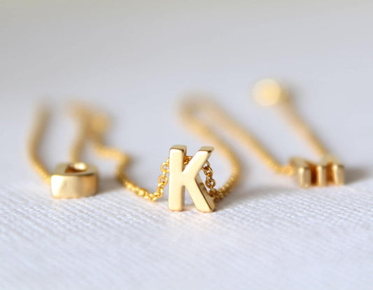 Initial necklace