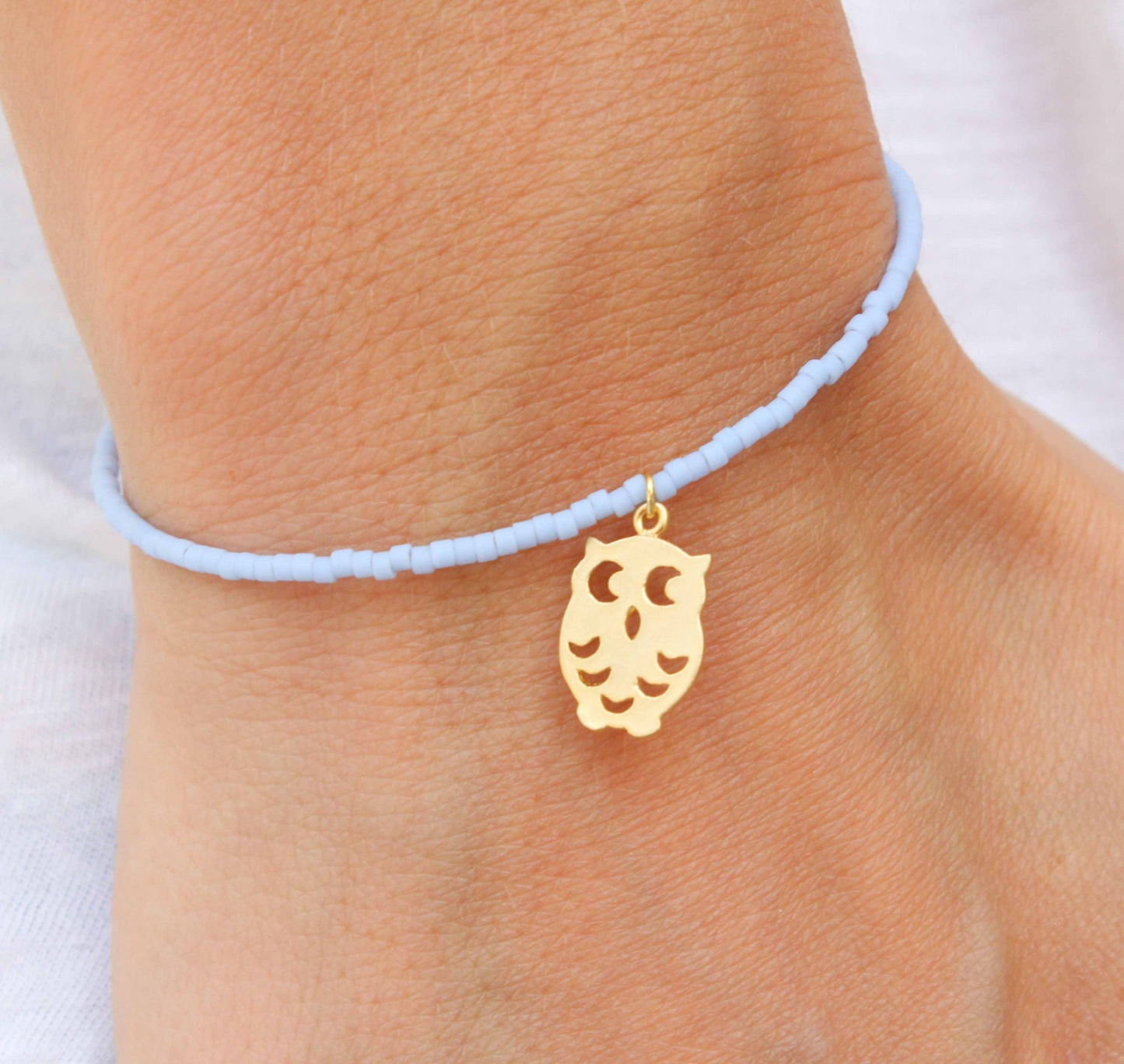 Tiny Owl Bracelet