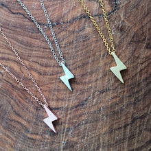 Load image into Gallery viewer, Tiny Lightning necklace
