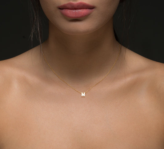 Initial necklace